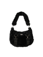 Сумка Arrya Black Furry Shoulder Chain
