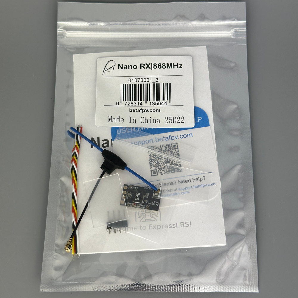 Приемник Betafpv Nano RX 868 MHz
