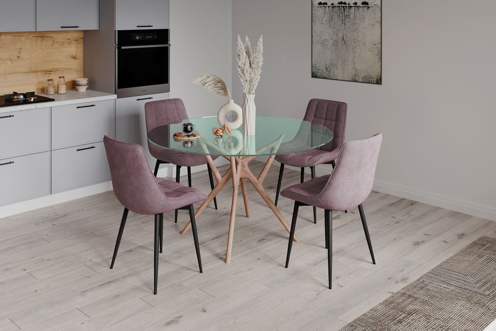 Стул Бостон (2 шт) Пудра