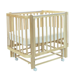 Кроватка детская Antemi Terra Light с маятником дерево