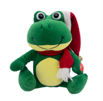 Зверёк новогодний музыкальный инерционный [Арт.J3500]