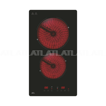 Варочная панель электрическая ATL 2 KRC 320 C BK
