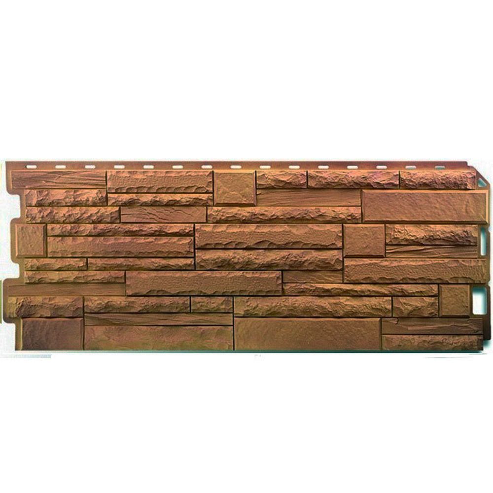 Цокольный сайдинг КАМЕНЬ СКАЛИСТЫЙ  алтай 1,14х0,48