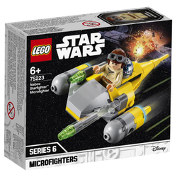 LEGO Star Wars: Микрофайтеры: Истребитель с планеты Набу 75223 — Naboo Starfighter Microfighter — Лего Звездные войны Стар Ворз