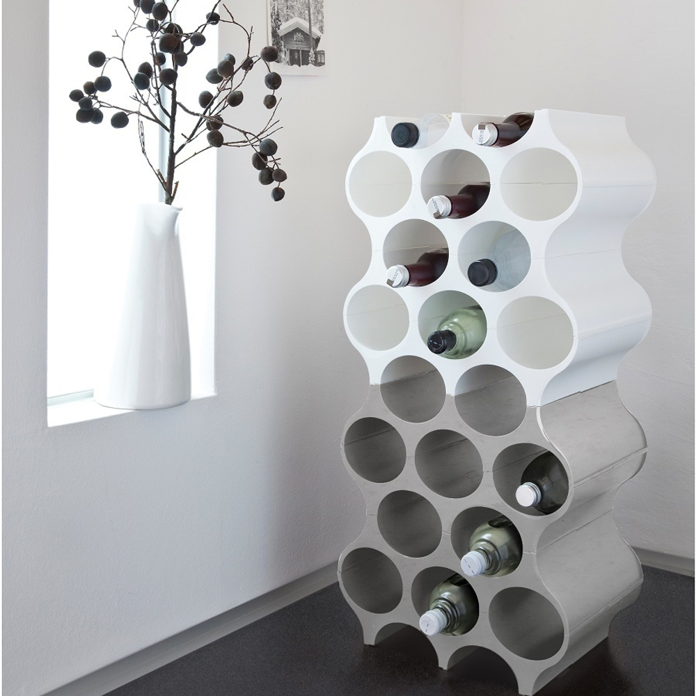 Подставка для бутылок set-up, organic, серая