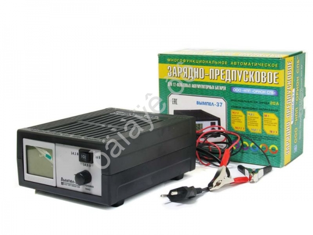 Зарядно-предпусковое устройство АКБ Вымпел-40 (Автомат,12/24В,0-20А,240Ач,стрел.амперм) (2010з)