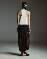 Топ с лацканом