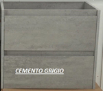 Тумба подвесная с раковиной BelBagno KRAFT 39-500/390-2C-SO-CG