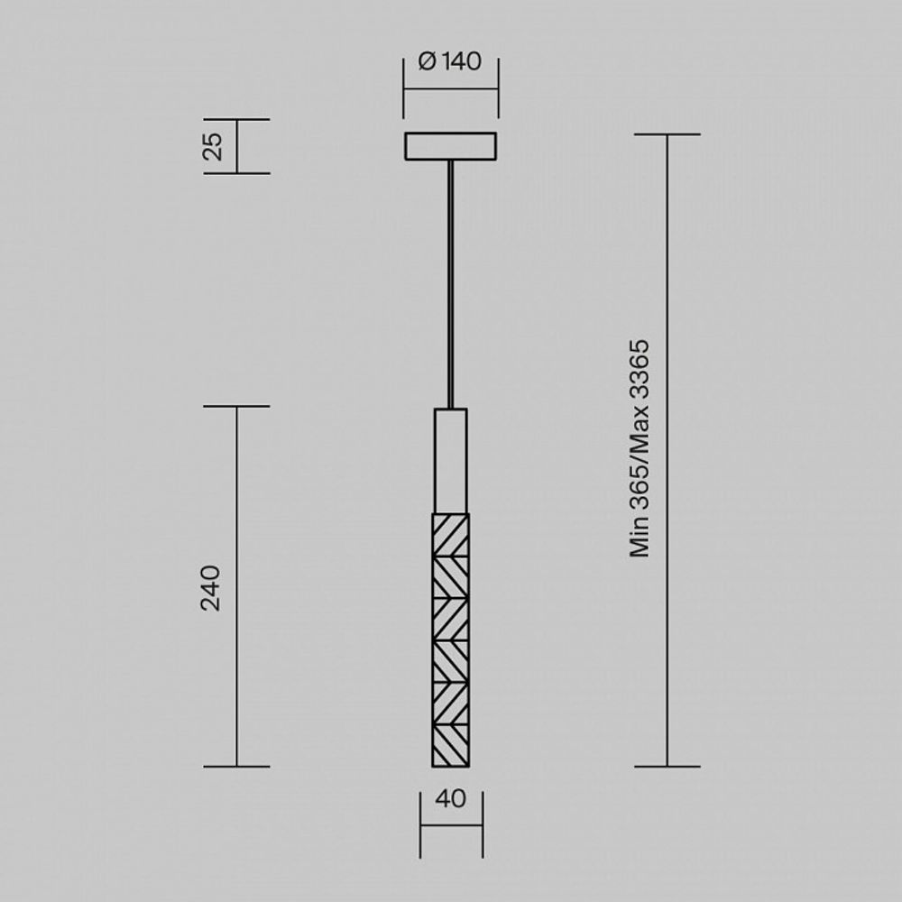 Подвесной светильник Maytoni Selemo MOD328PL-L3CH3K