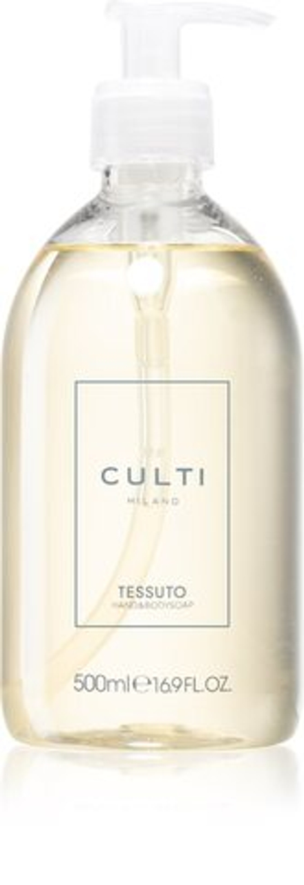 Culti Stile Tessuto - жидкое парфюмированное мыло для рук и тела /  unisex 500  ml  / GTIN 8050534791945