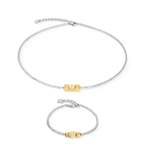 Колье Coeur de Lion Silver-Gold 2040/10-1716