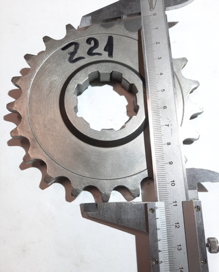 Венец z=21 шаг 15,875