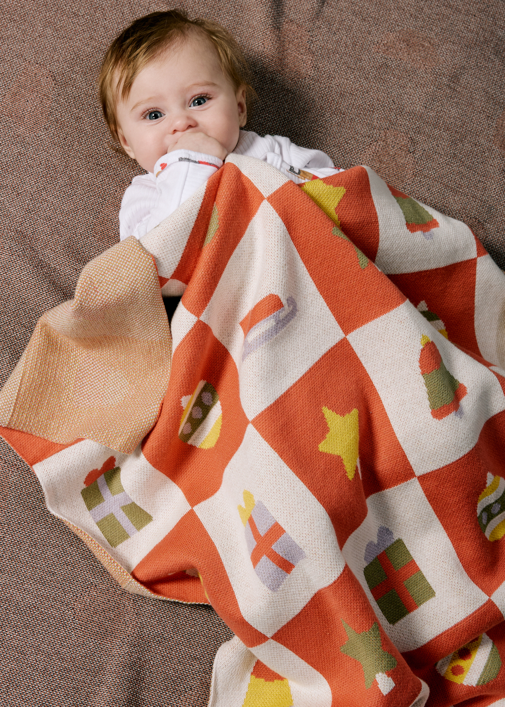 Плед вязаный Simple (игрушки)