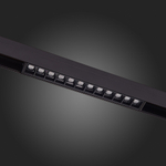 ST361.446.12 Магнитный трековый светильник Черный LED 1*12W 4000K 1 009Lm Ra&gt;90 36° IP20 L222xW22xH44 48V