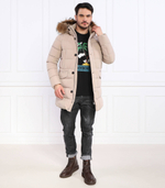 пухового парка parker 22 Hetrego - бежевый(8M436M)