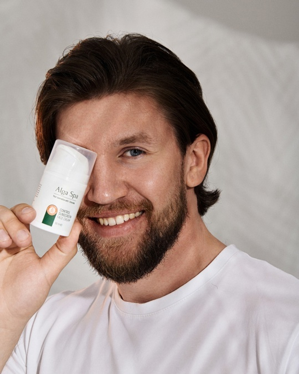 Солнцезащитный крем на основе живой суспензии микроводоросли Chlorella,ТМ ALGA SPA