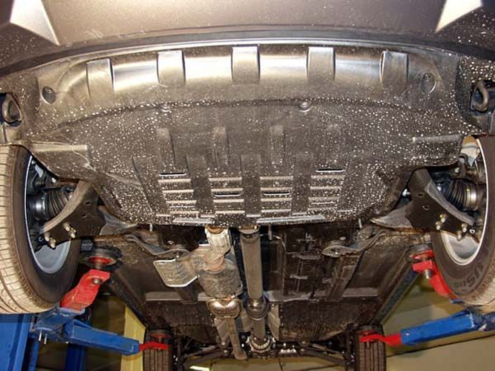 Защита картера и КПП Sheriff для Kia Sportage II (KM) 2004-2010 арт.11.0646