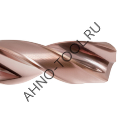 Сверло  4.2мм  твердосплавное 3D без подвода СОЖ. SP-X800030420 VHM AHNO по стали, чугуну, нерж. и ж