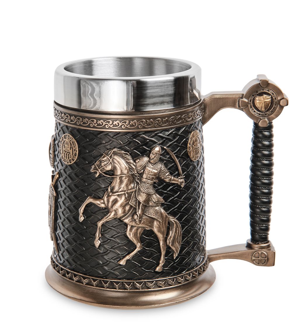 Veronese WS-1077 Пивная кружка «Рыцарь-крестоносец»