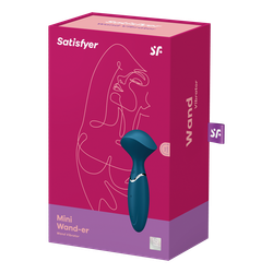 Вибромассажер Satisfyer Mini Wand-er, синий