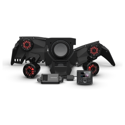 Штатная акустическая система Rockford Fosgate X317-STG4 на BRP X3 (stage4)