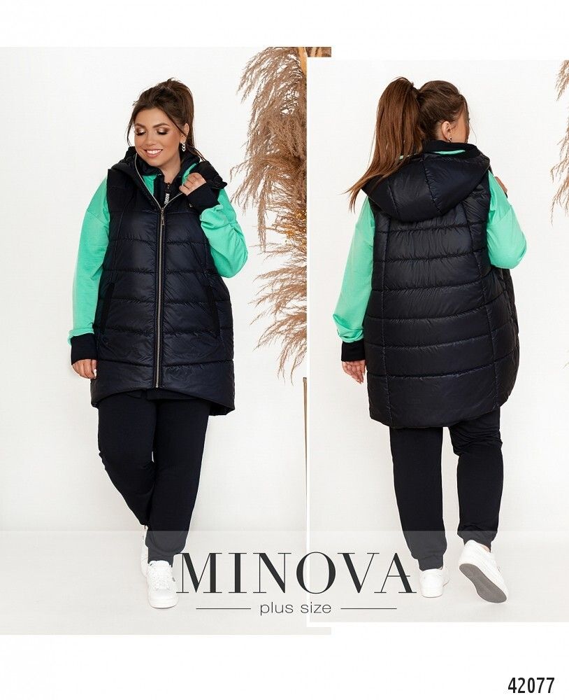 Костюм 17-229-синий-ментол Minova