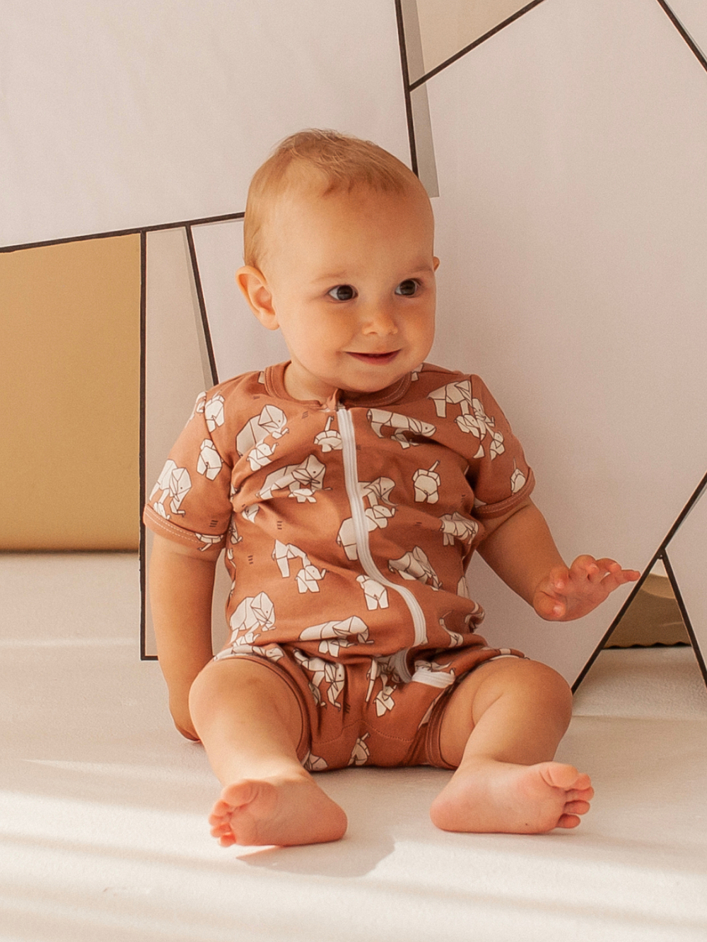 Песочник Mjölk Sleep and Play Слоники оригами