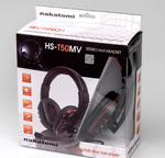 Наушники гарнитура Nakatomi HS-T50MV