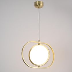 Подвесной светильник ARVET горизонтальный Золото