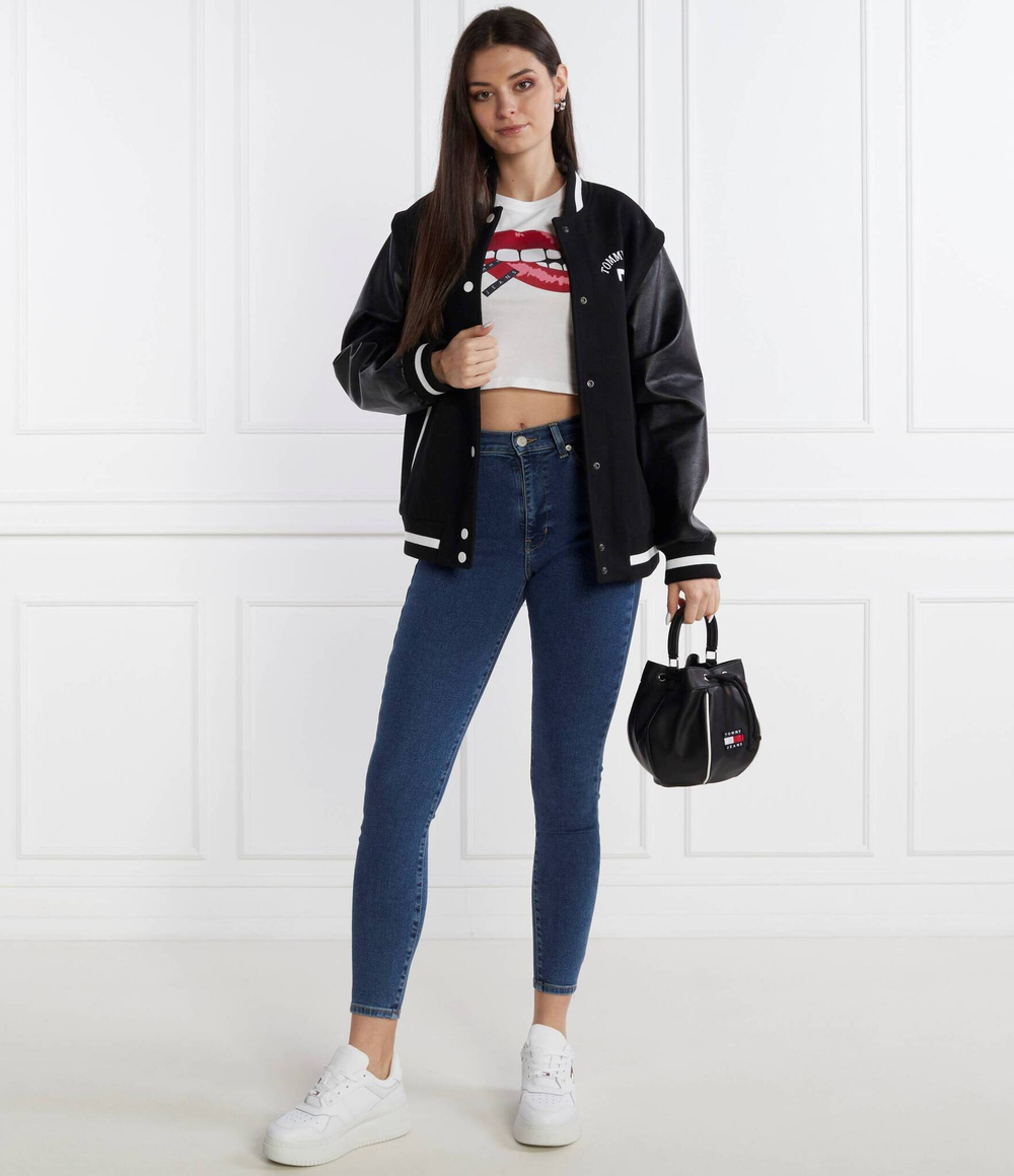 Футболка WASHED TJ LIPS Tommy Jeans - белый(DW0DW17373)