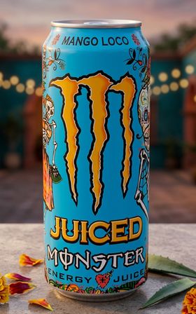 Энергетический напиток Monster Energy Mango Loco (Манго Локо), 500мл.