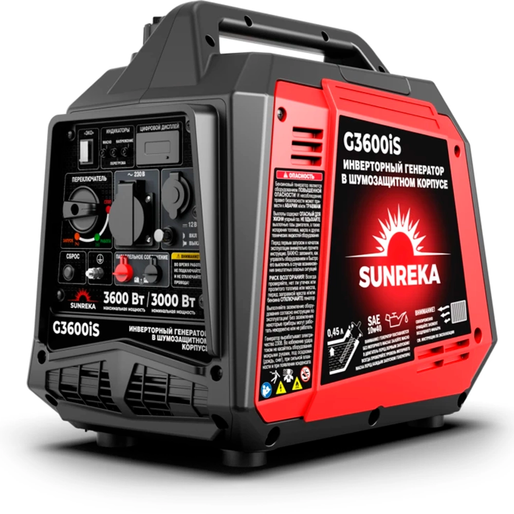 SUNREKA G3600iS бензогенератор инверторный 211032