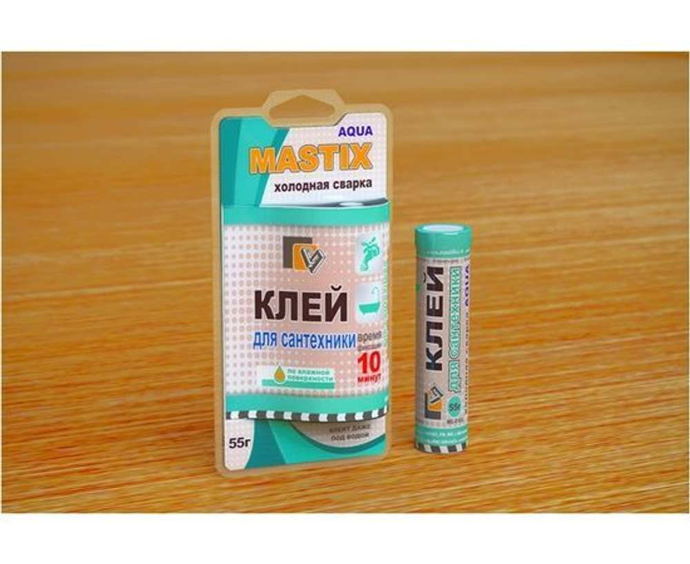 Клей Mastix д/сантехники 55гр, BL (холодная сварка), арт.МС-0111