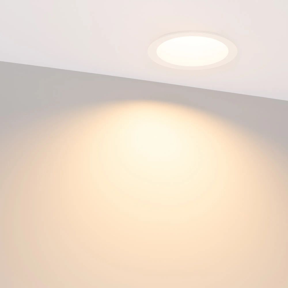 Светильник MS-DROP-BUILT-R105-14W Warm3000 (WH, 85 deg, 230V) (Arlight, IP54 Металл, 5 лет) 041462