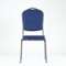 Стул Barneo S-6 банкетный каркас серый, синяя ткань