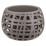 Кашпо ХАОС D290мм 4л с вставкой французcкий серый (комплект 4 шт)