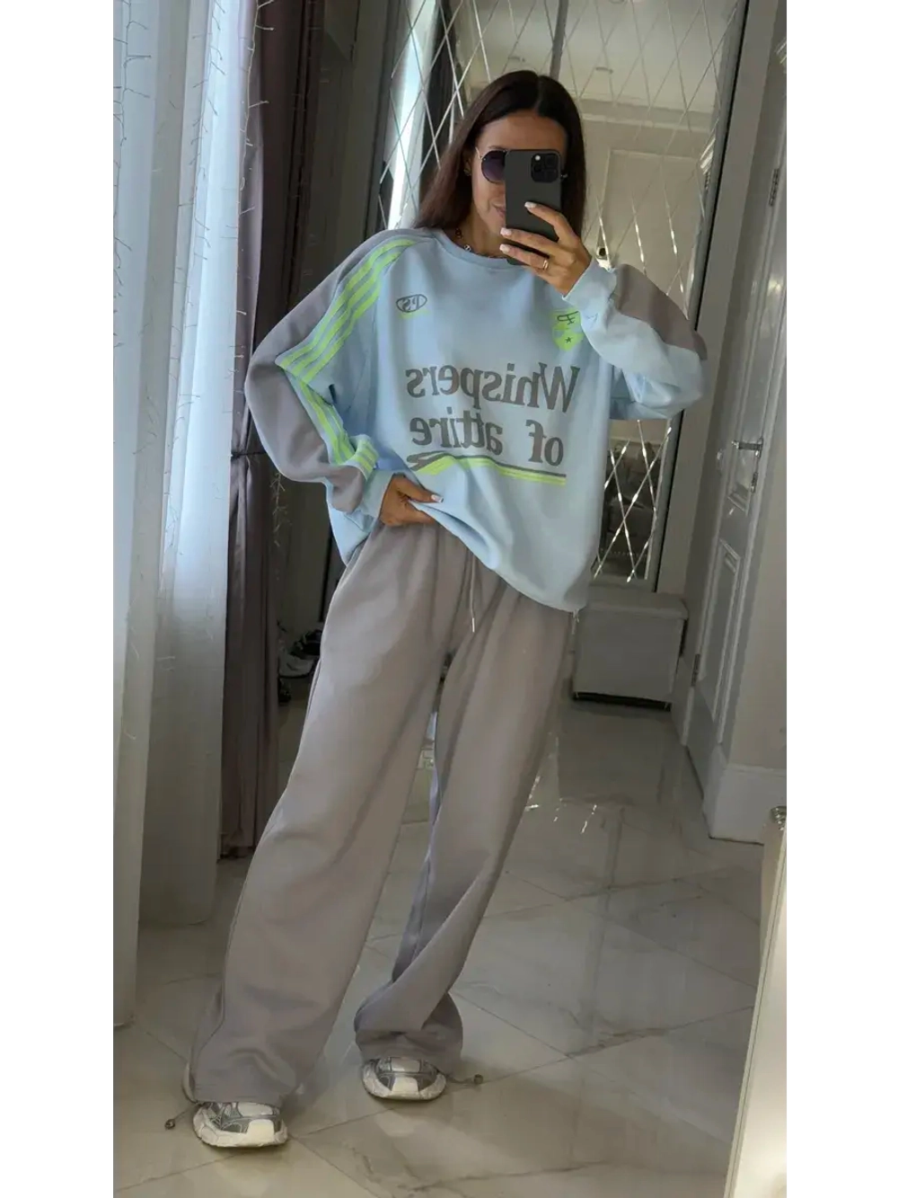 Костюм ATTIRE спортивная двойка свитшот и брюки