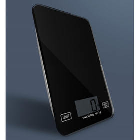 Кухонные весы от 1 г до 5 кг (черные)