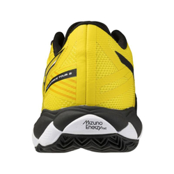 Мужские кросовки для Padel Mizuno Wave Enforce Tour 2 Padel - vibrant yellow/white/black sand