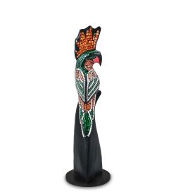 Decor and Gift 23-030-03 Н-р статуэток из трех «Какаду» дерево+стекл.мозаика (50,40,30 см)