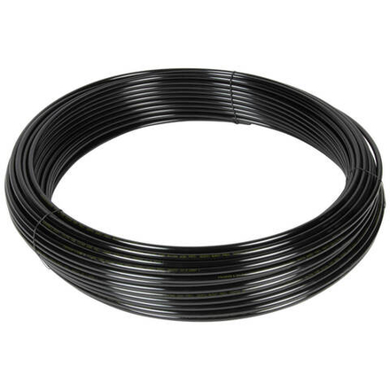 Трубка черная PU 9х12 мм, длина 100 м Harrison HUS0912-BK