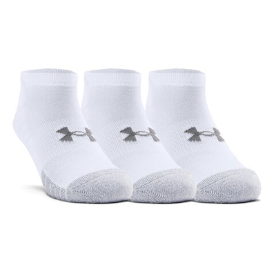 Носки теннисные Under Armour Heatgear No Show Sports Socks - White, Lightgrey