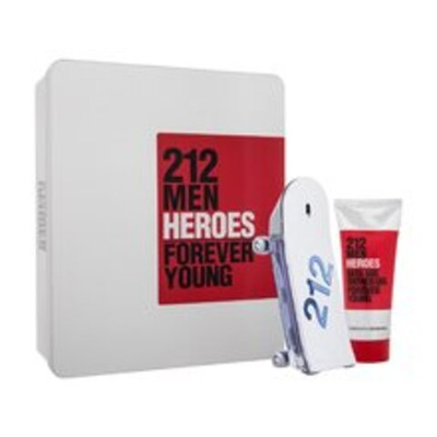 Carolina Herrera 212 Men Heroes Gift set EDT 90 ml and shower gel 100 ml 90ml