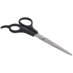 Ножницы универсальные бытовые «ВАЖНЫЕ МЕЛОЧИ», с упором для пальца, цвет черный, 17см (блистер Селфи)