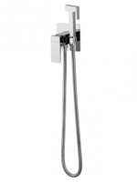 Смеситель с гигиеническим душем встраиваемый WONZON & WOGHAND CUBE 2.0, Хром (WW-88829068-CR)