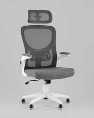 Кресло офисное TopChairs Airone серый ткань