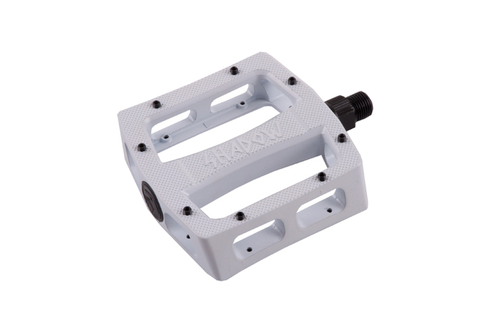 BMX педали Shadow Ravager Alloy Pedal Unsealed White
