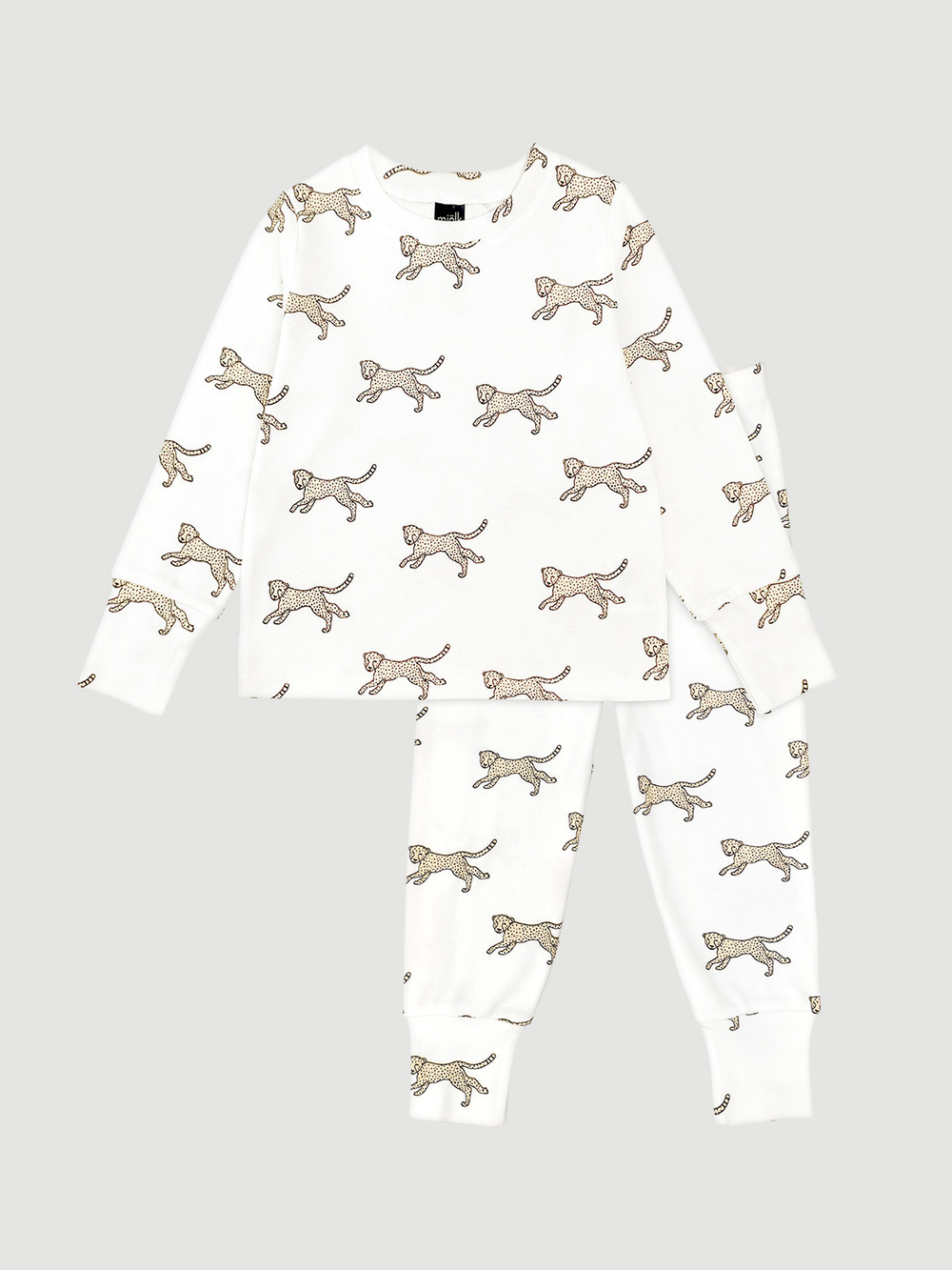 Пижама Mjölk Гепарды, на манжетах, уценка
