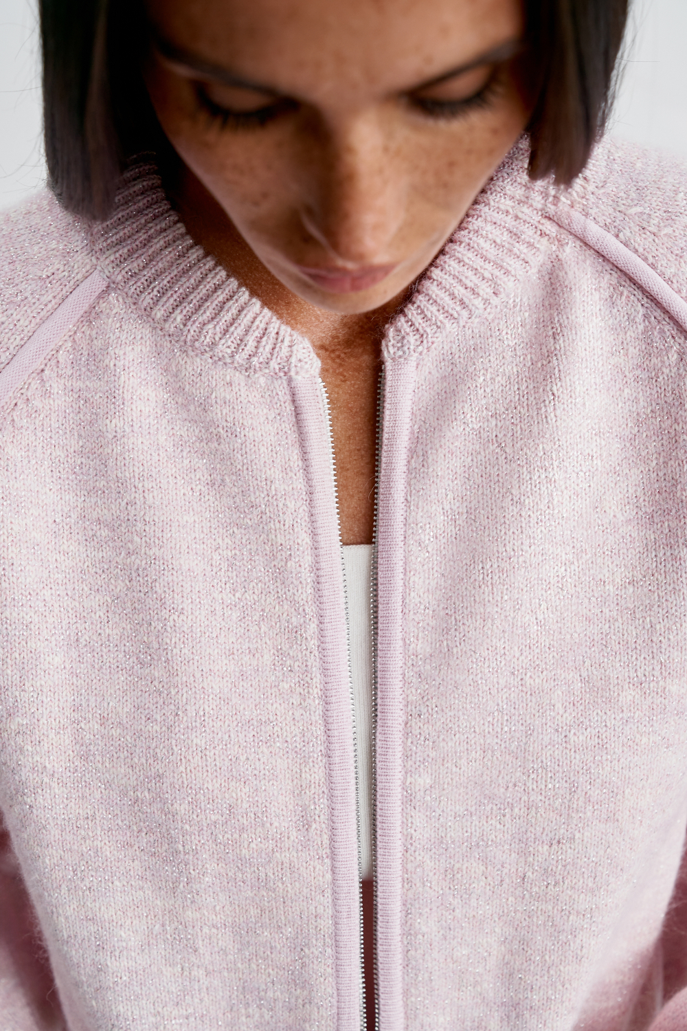 Бомбер SAGE, розовый