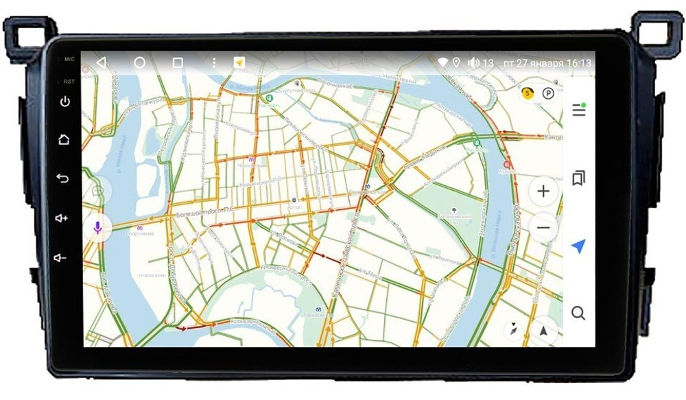 Магнитола для Toyota RAV4 2012-2019 - Vaycar VA77-0468 на Android 13, 8-ядер, 4G SIM-слот